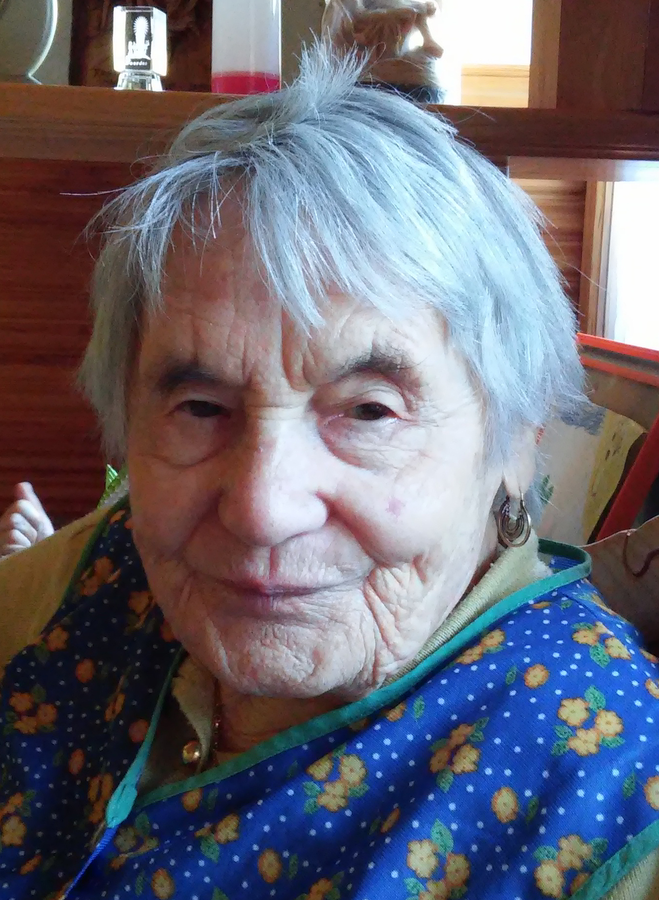 Marija Kompan po domače pri Kavniku