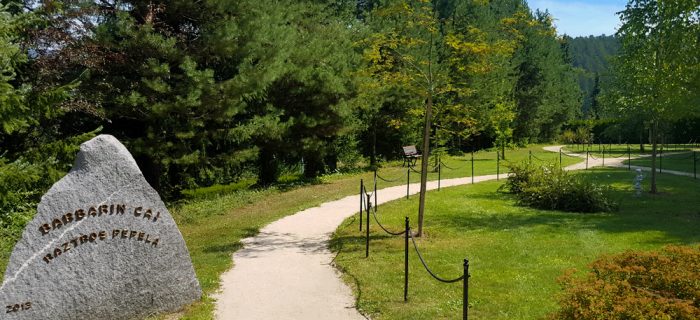 Obisk pokopališča v času pandemije